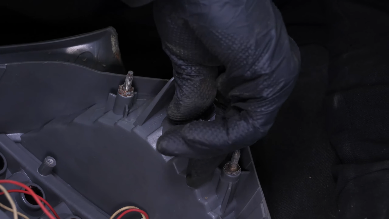 Disconnect the tail light