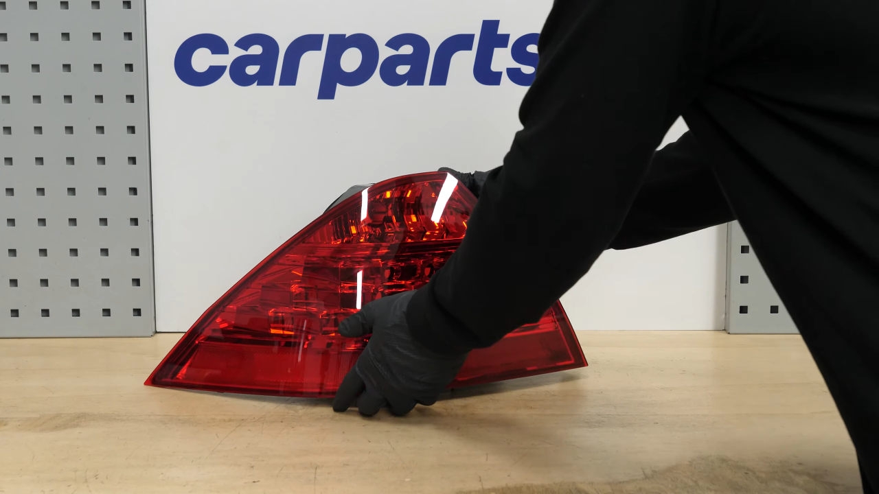 Reconnect the tail light
