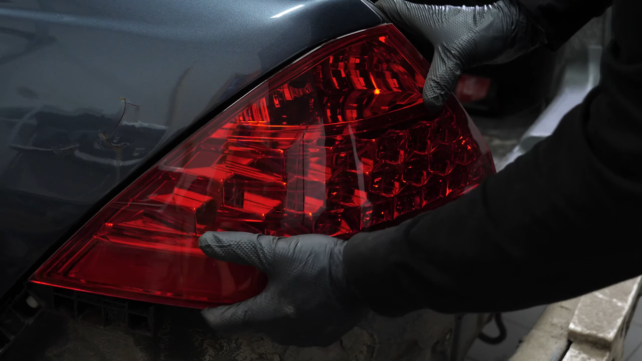 Put the tail light housing back