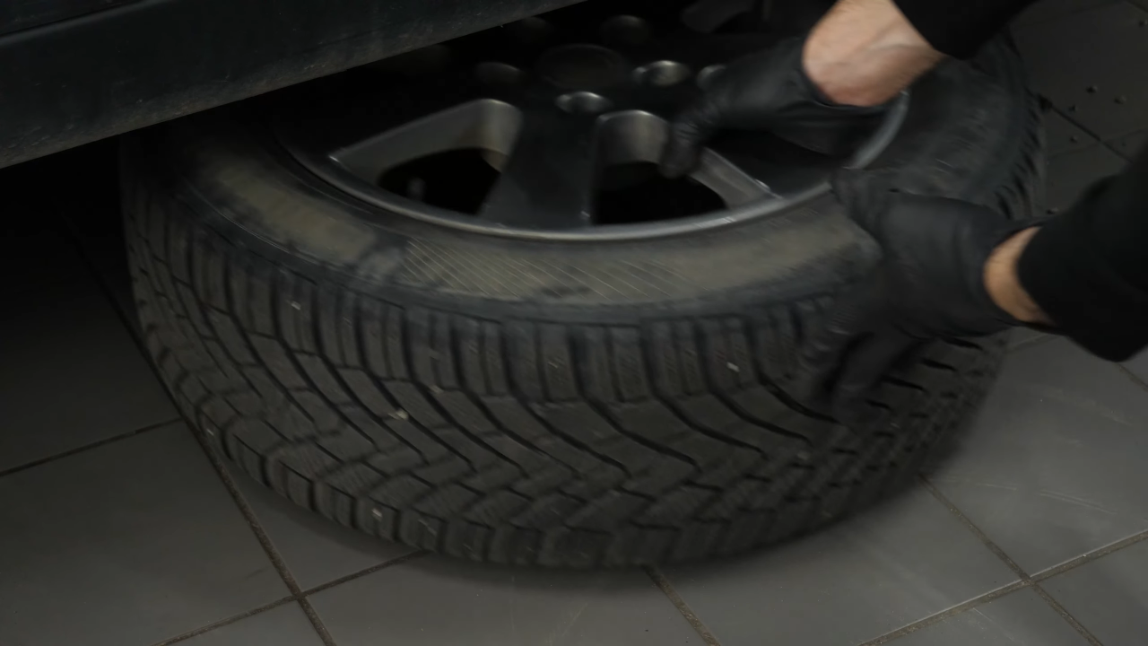 Lift the vehicle