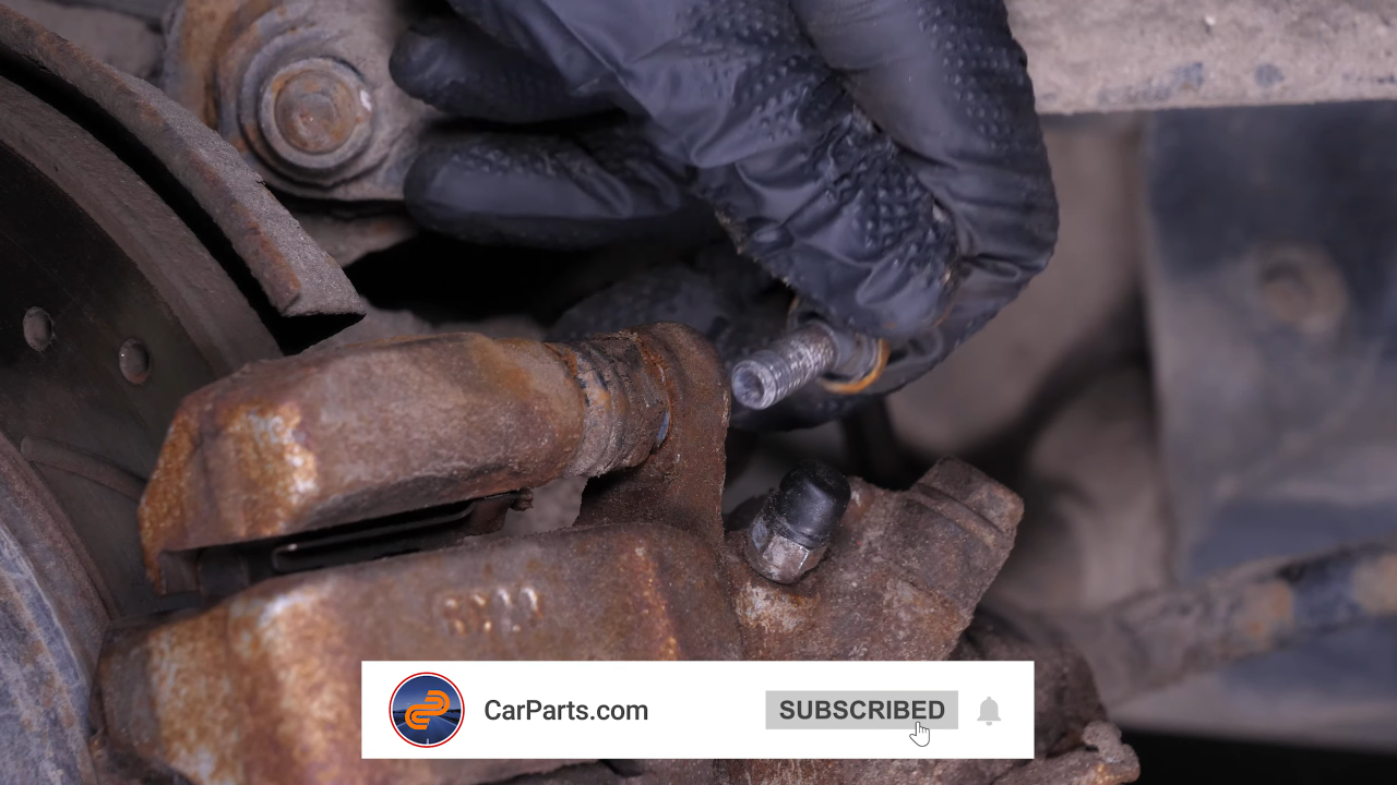 Remove the caliper