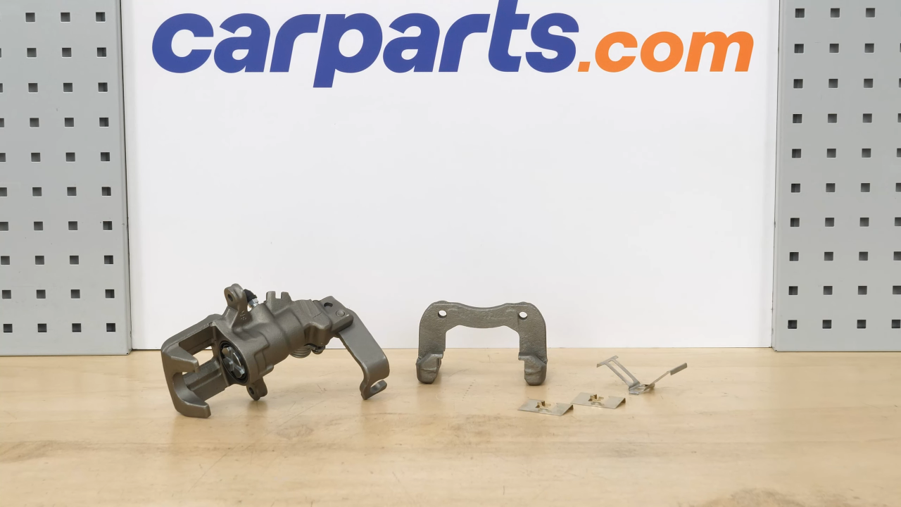 Screw the brake hose back on the caliper