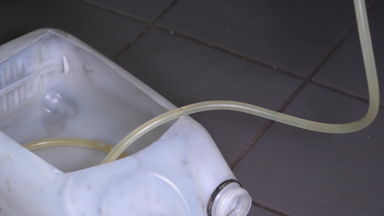 Bleed the brake fluid system