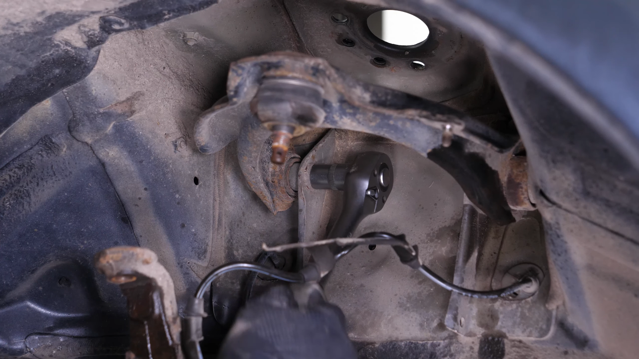 Remove the upper control arm