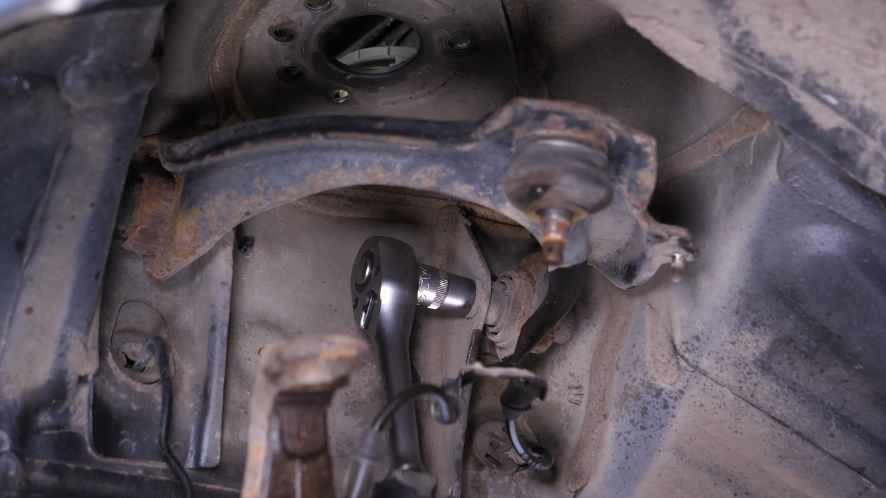 Remove the upper control arm
