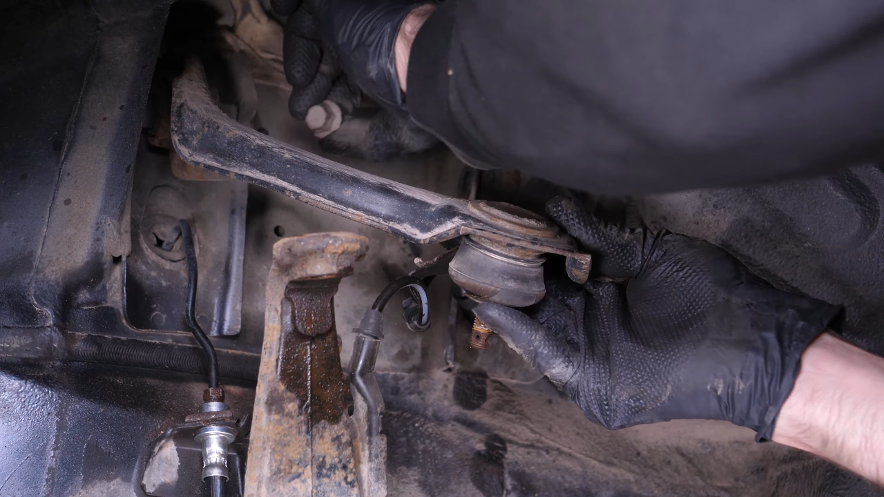 Remove the upper control arm