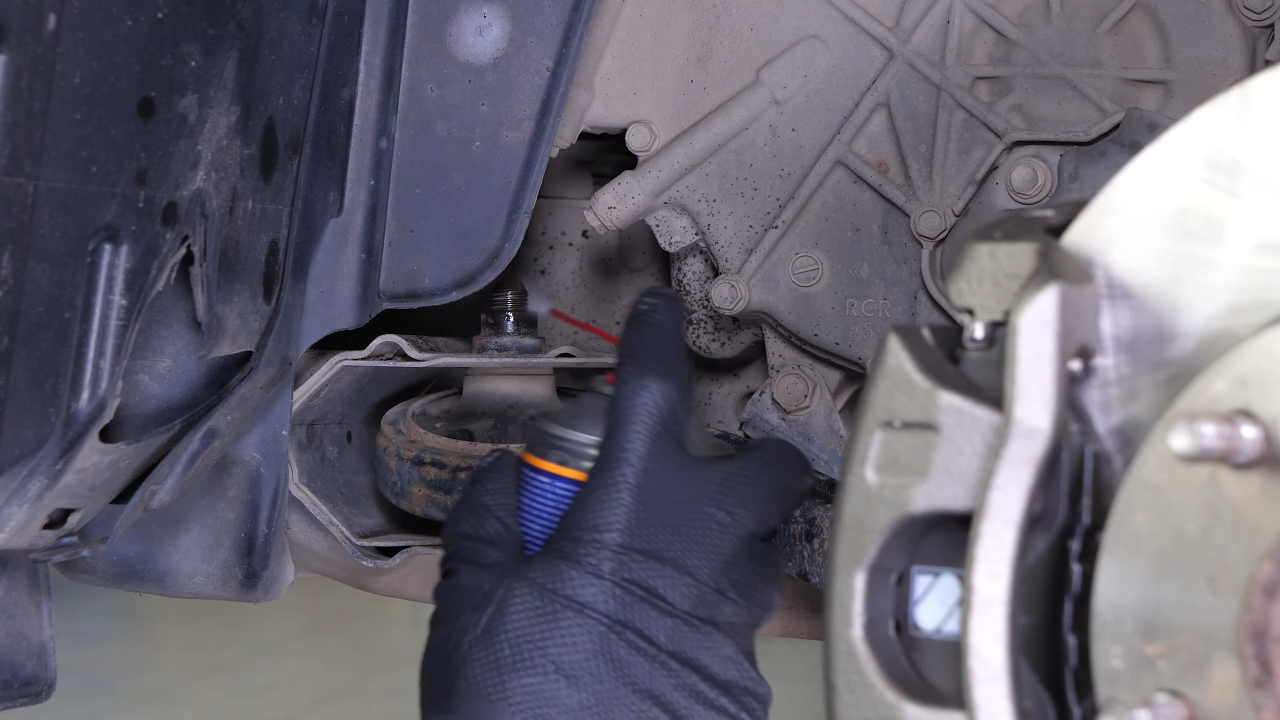 Remove the control arm