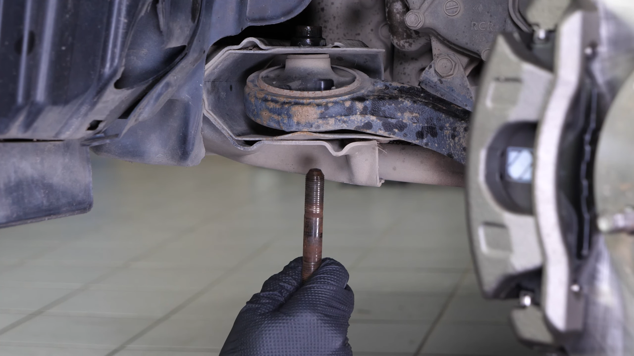 Remove the control arm