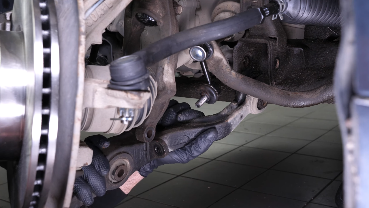 Remove the control arm