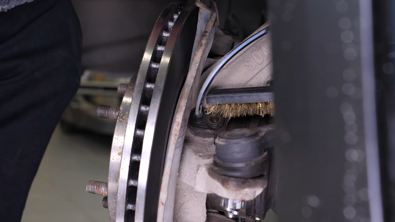 Remove the ABS sensor