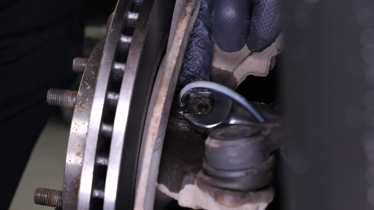 Remove the ABS sensor