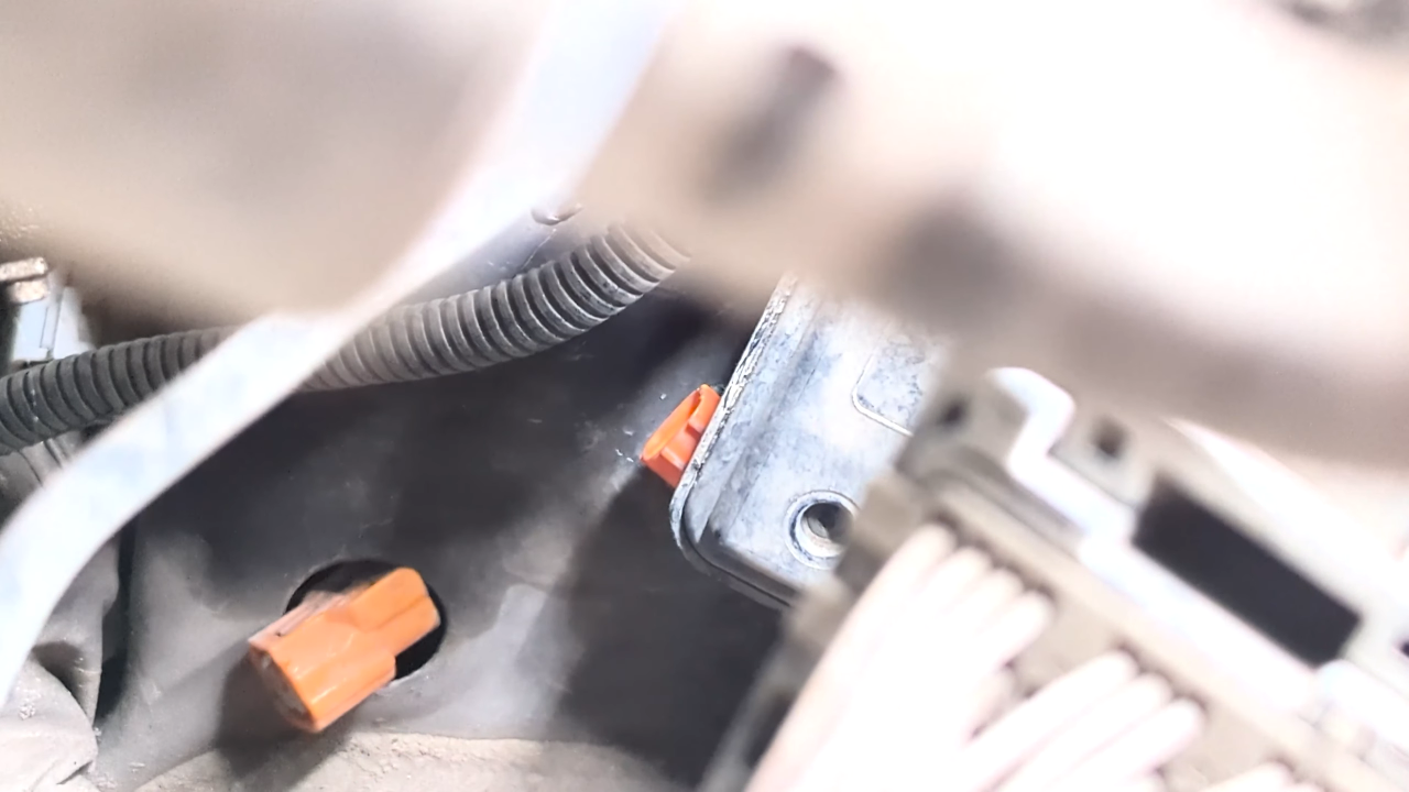 Remove the cable from its housings