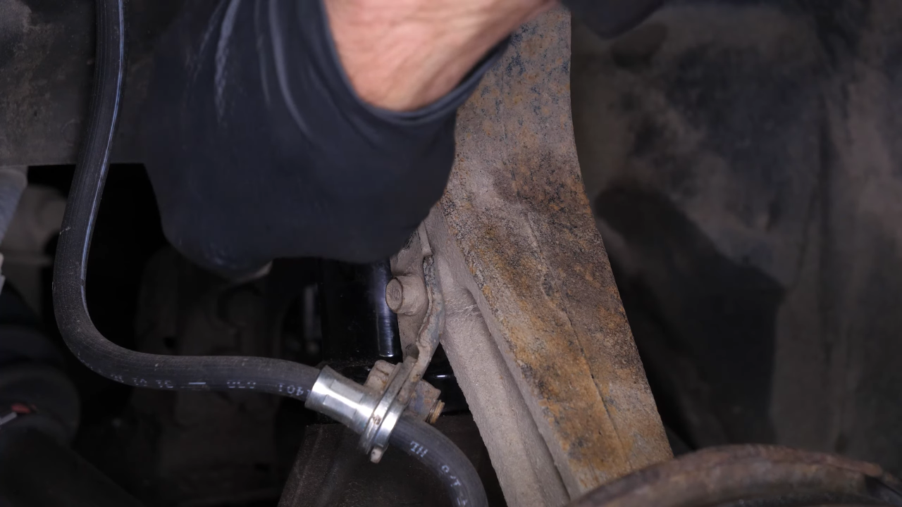 Remove the brake system