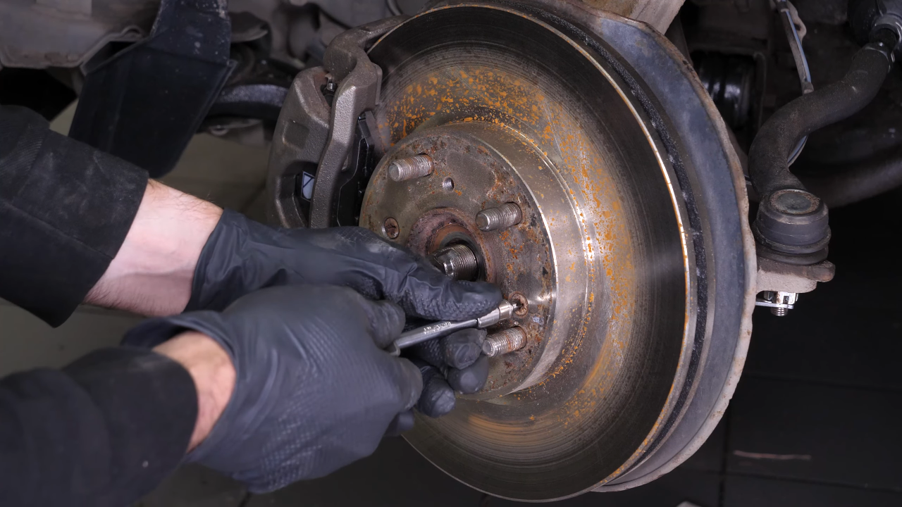 Remove the brake system