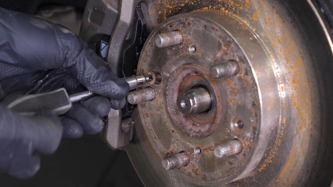 Remove the brake system