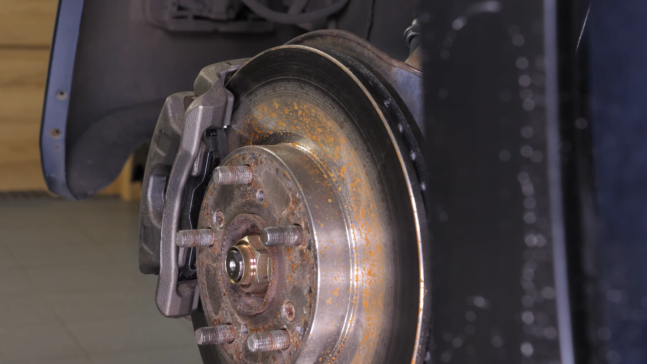 Remove the brake system