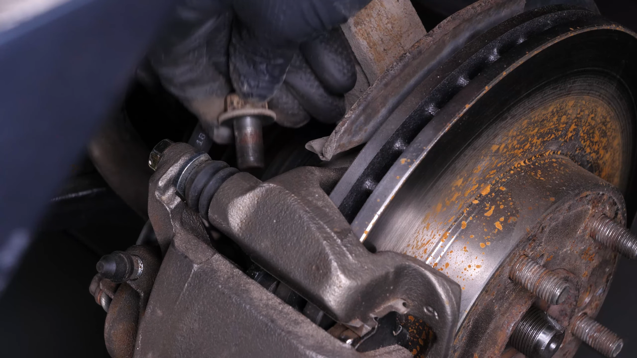Remove the brake system