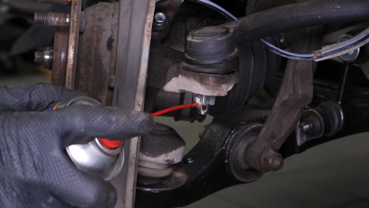Remove the outer tie rod