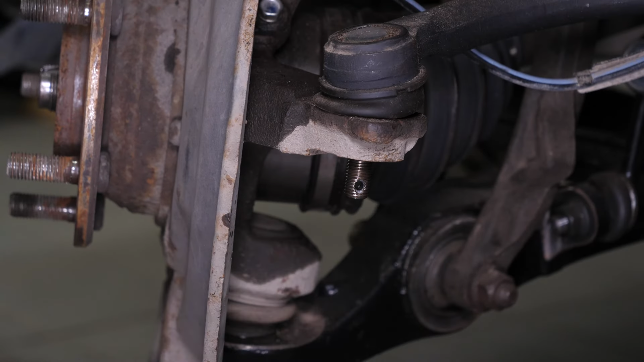 Remove the outer tie rod