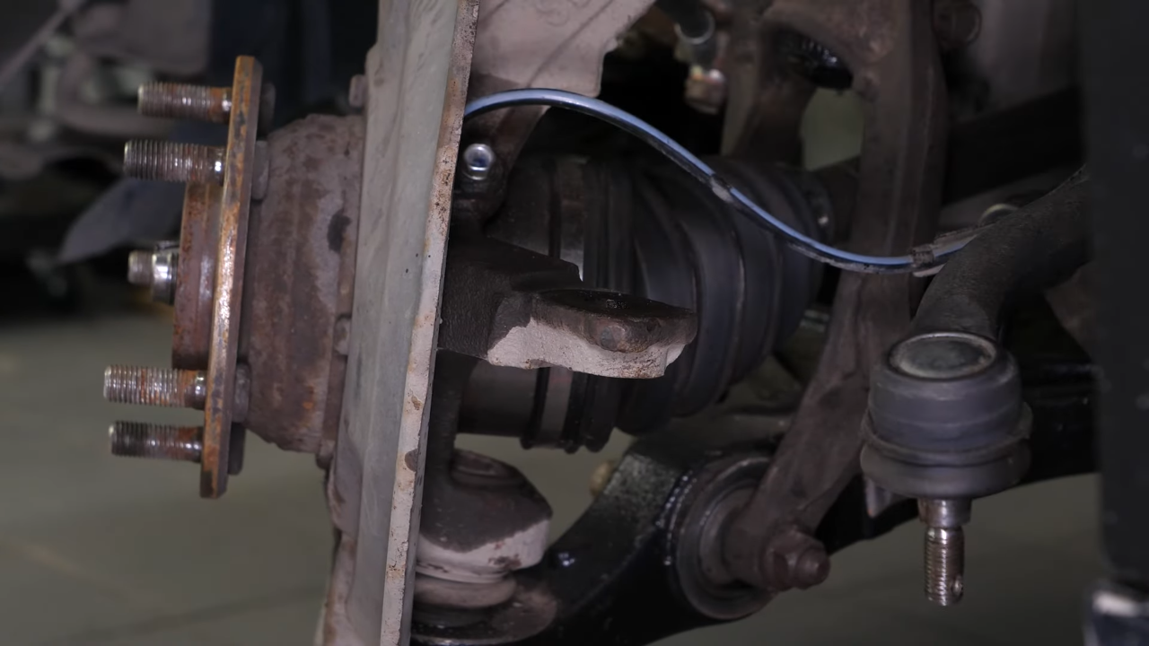 Remove the outer tie rod