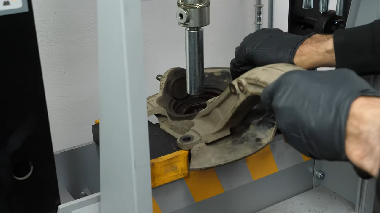 Remove the wheel hub