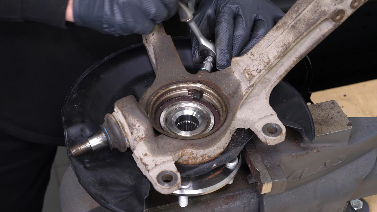 Put the ABS Sensor back