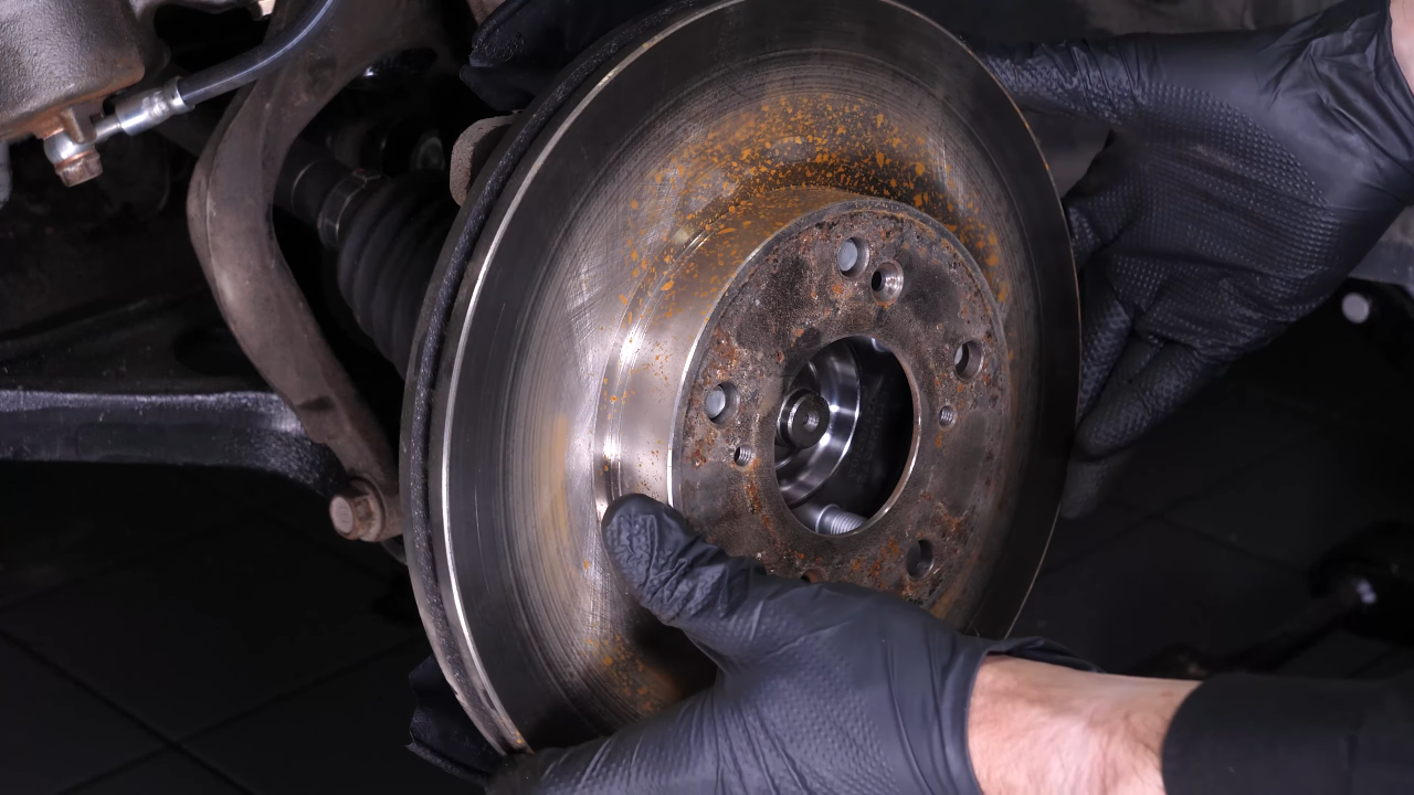 Put the outer tie rod back