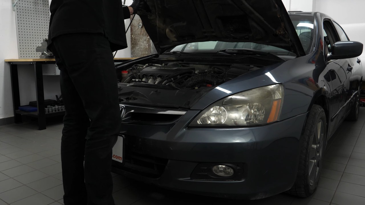 Open the hood