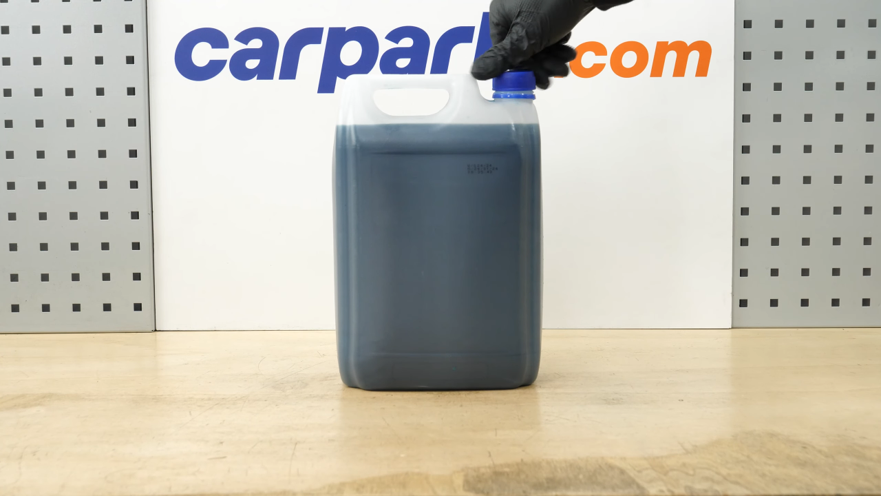 Fill the cooling system with coolant
