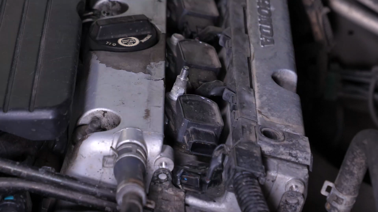 Remove the ignition coil