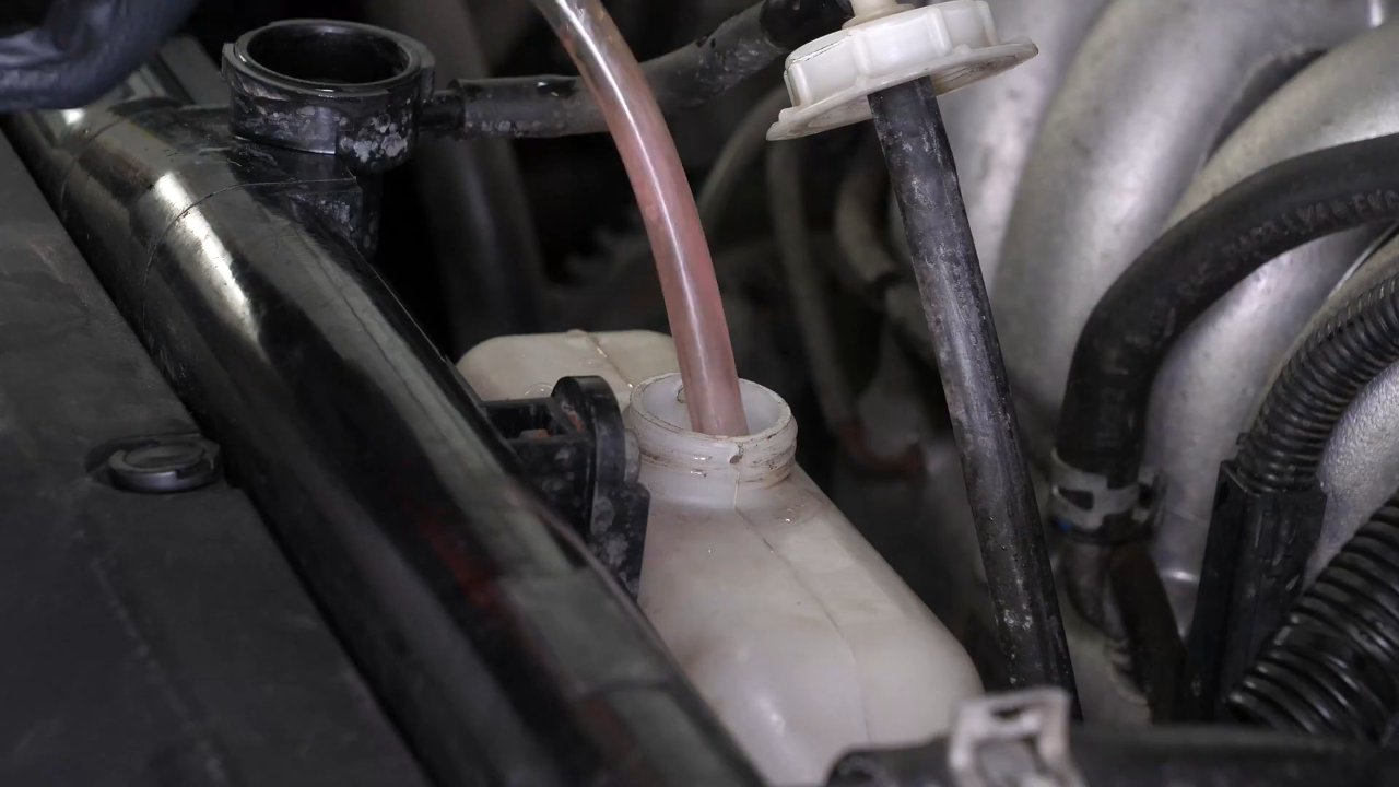 Bleed the coolant
