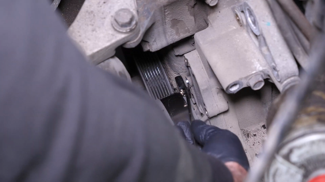 Remove the water pump