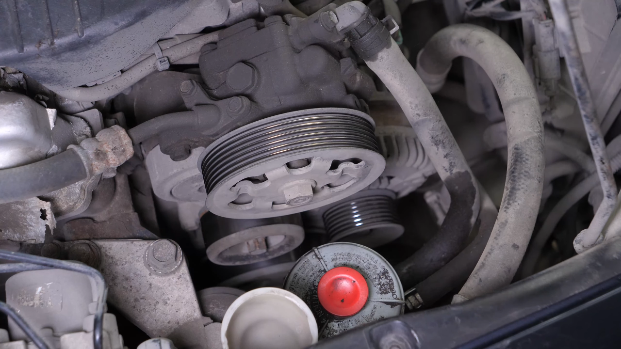 Remove the serpentine belt