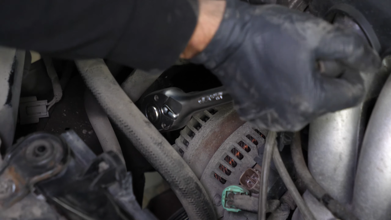 Remove the alternator