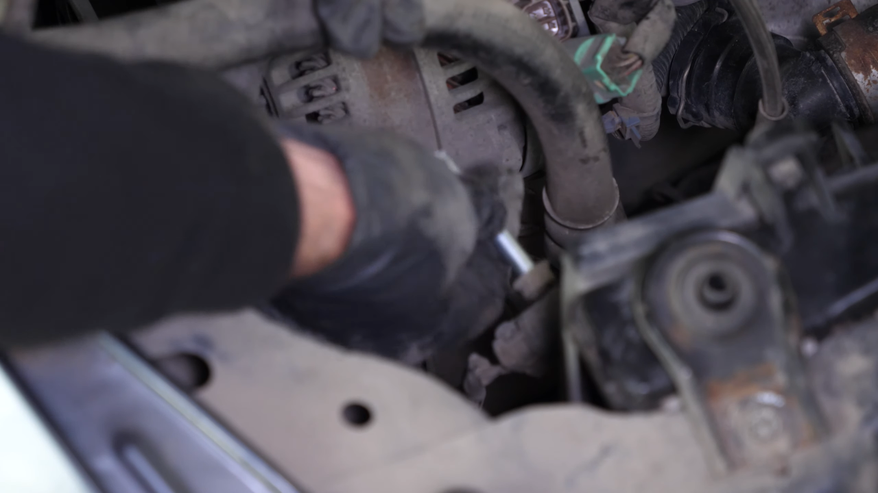 Remove the alternator
