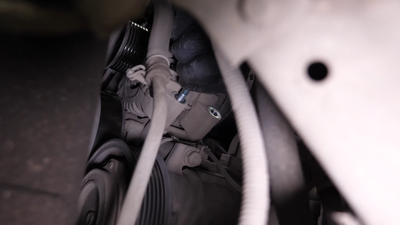 Remove the alternator