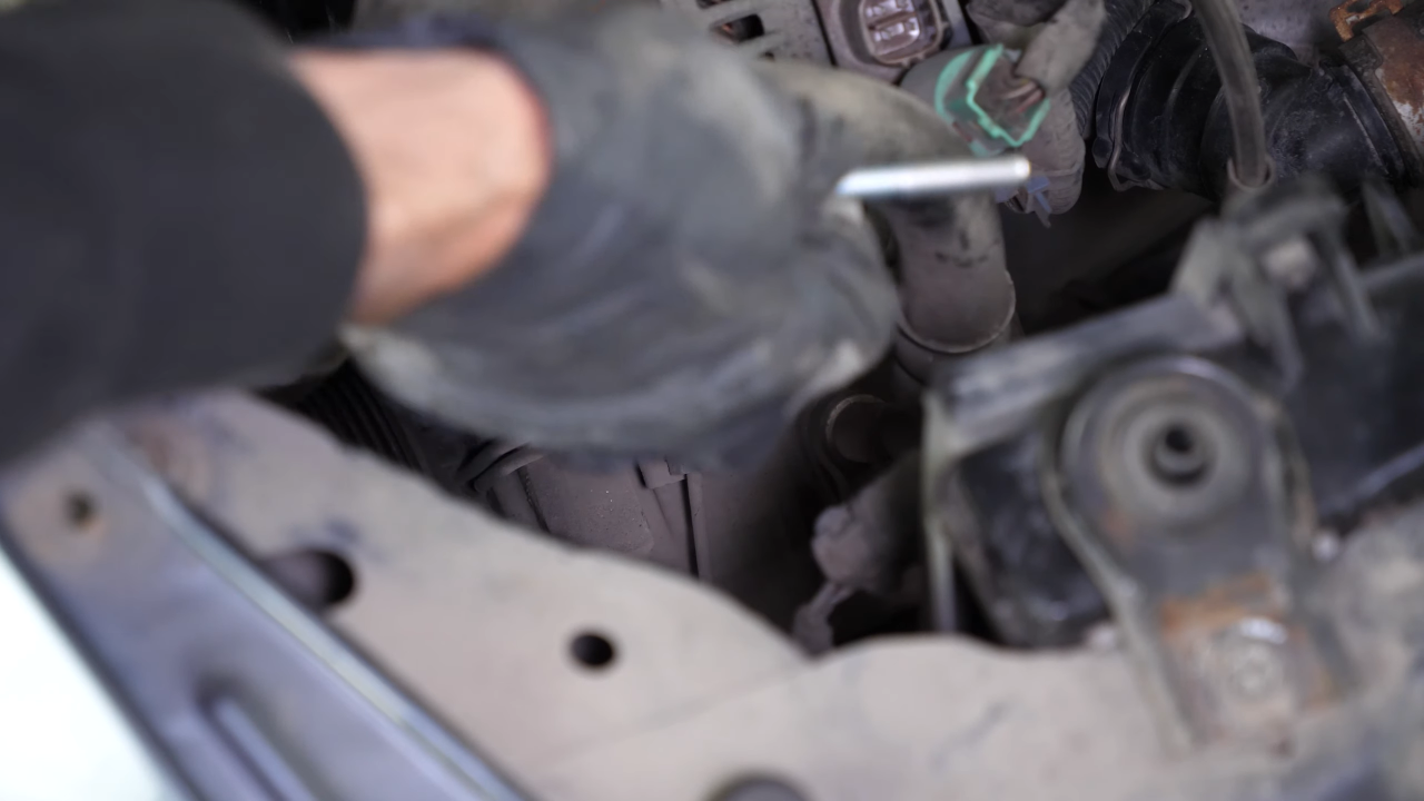 Remove the alternator