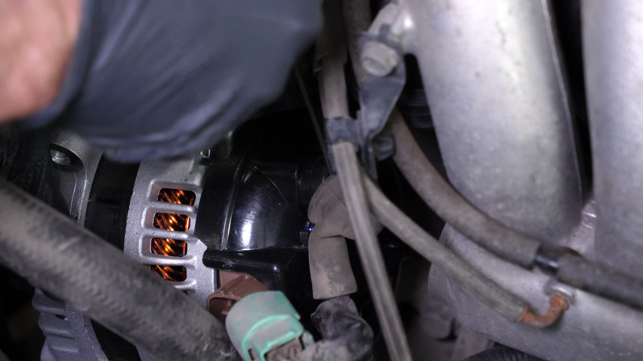 Reconnect the alternator