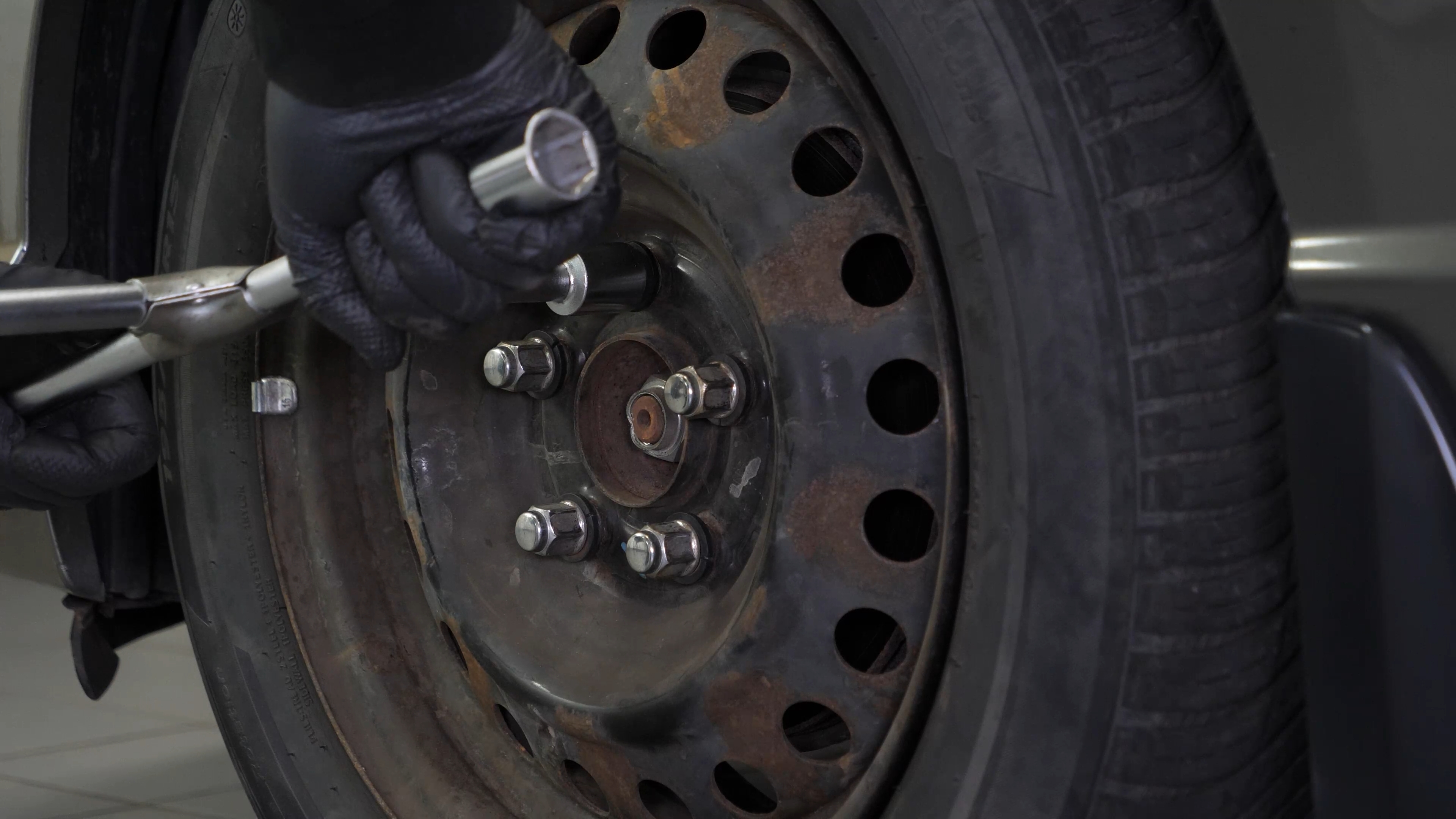 Lift the vehicle