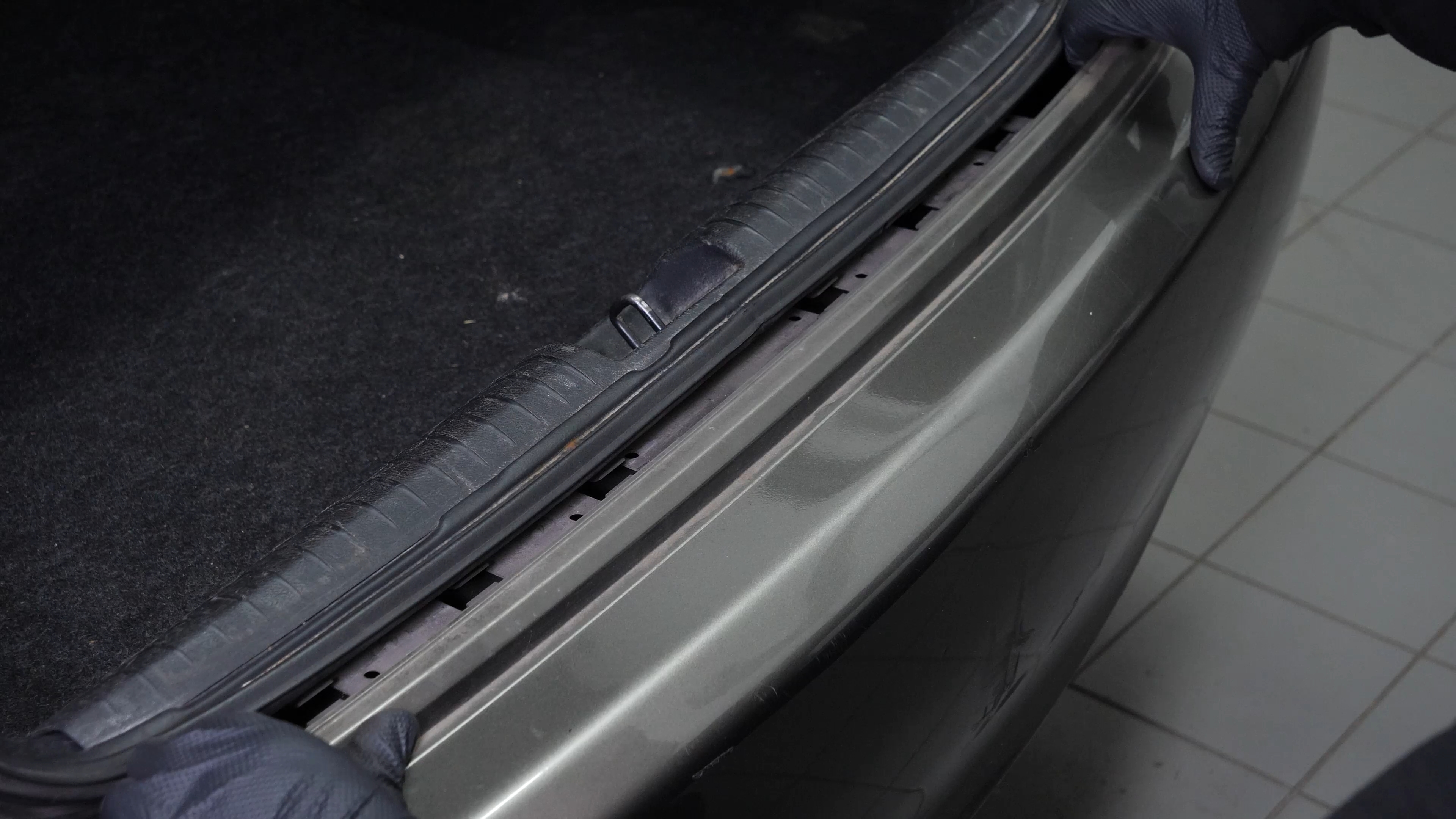 Install the new bumper cover