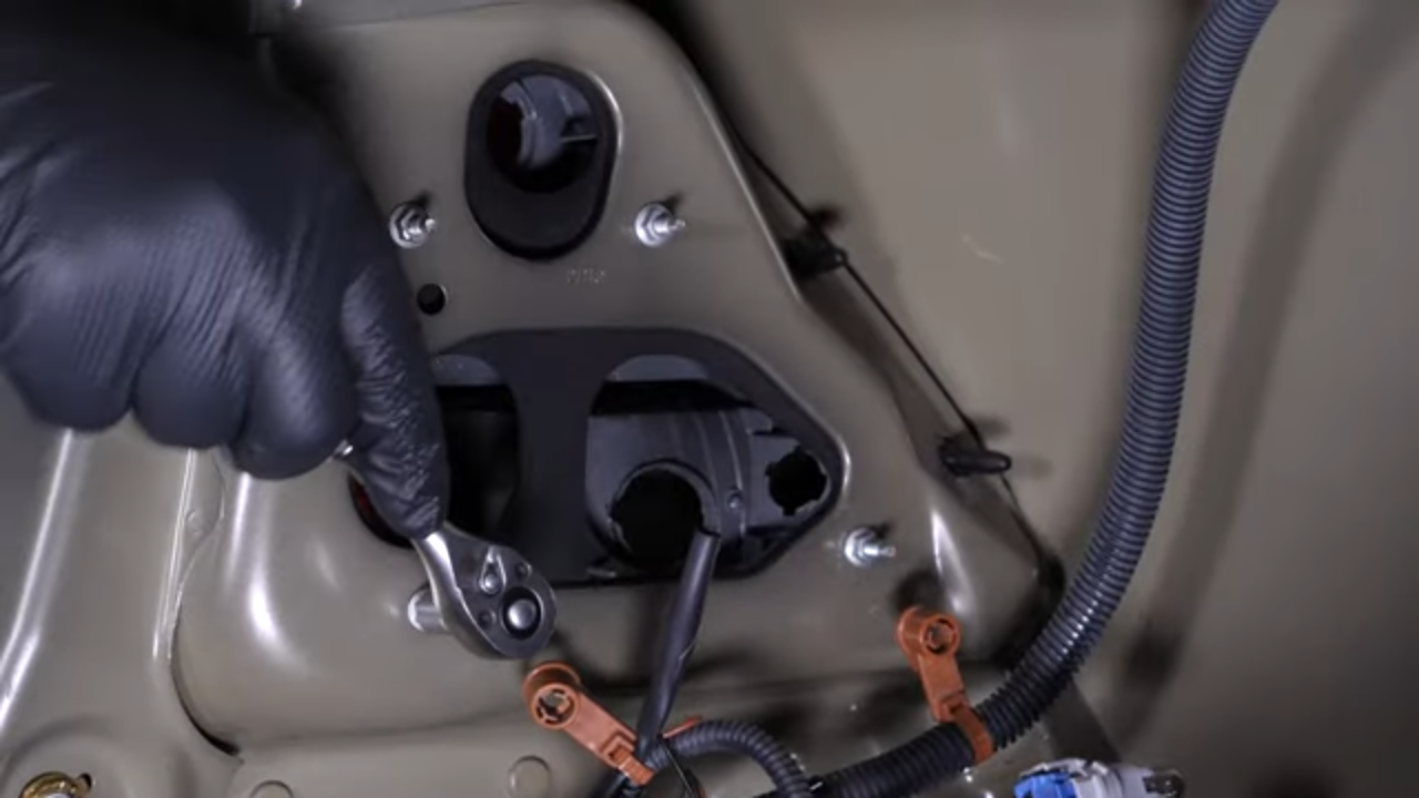 Disconnect the tail light