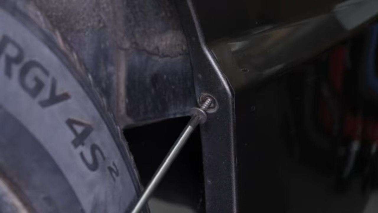 Remove the rear bumper cover
