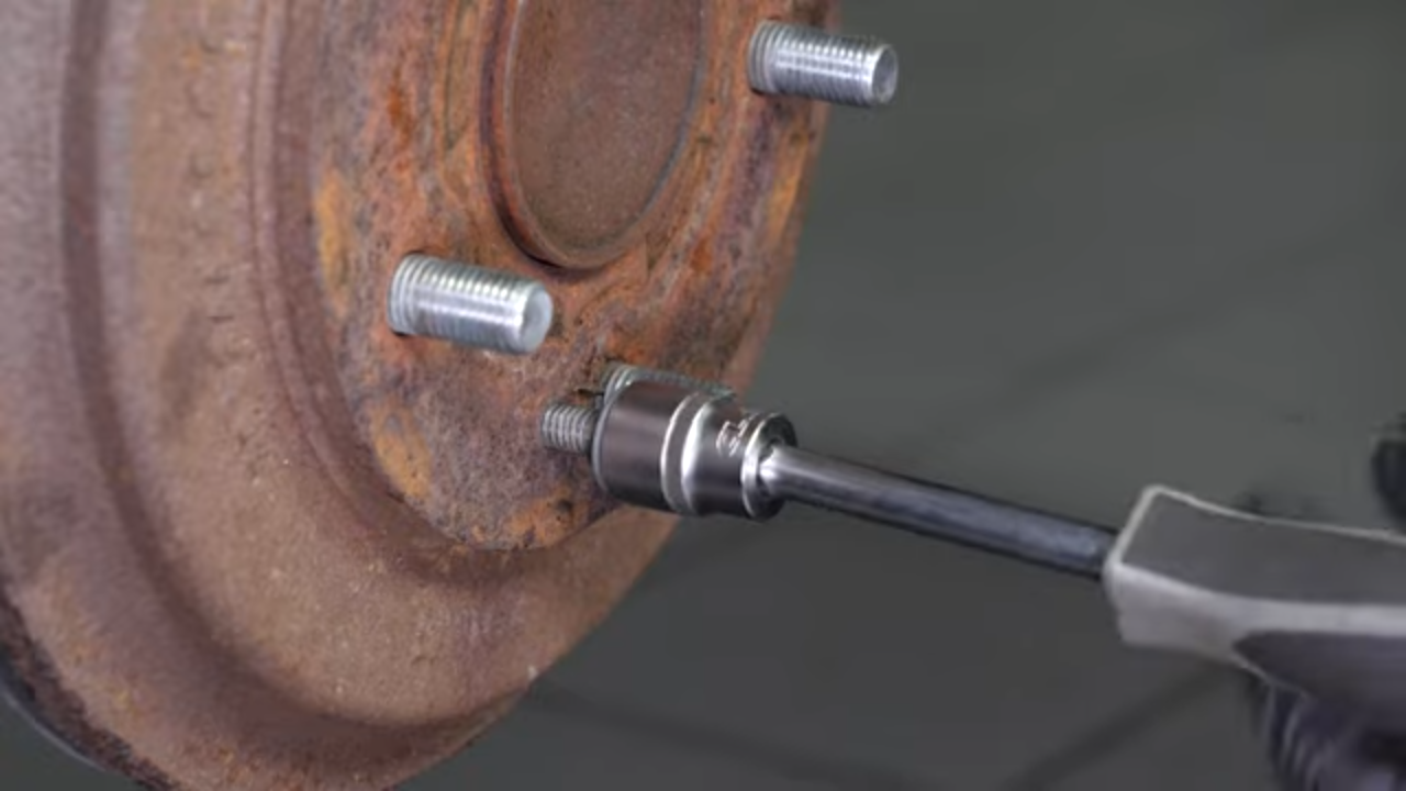 Remove the brake drum