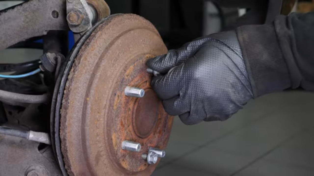 Remove the brake drum