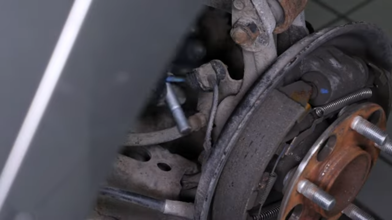 Remove the wheel hub
