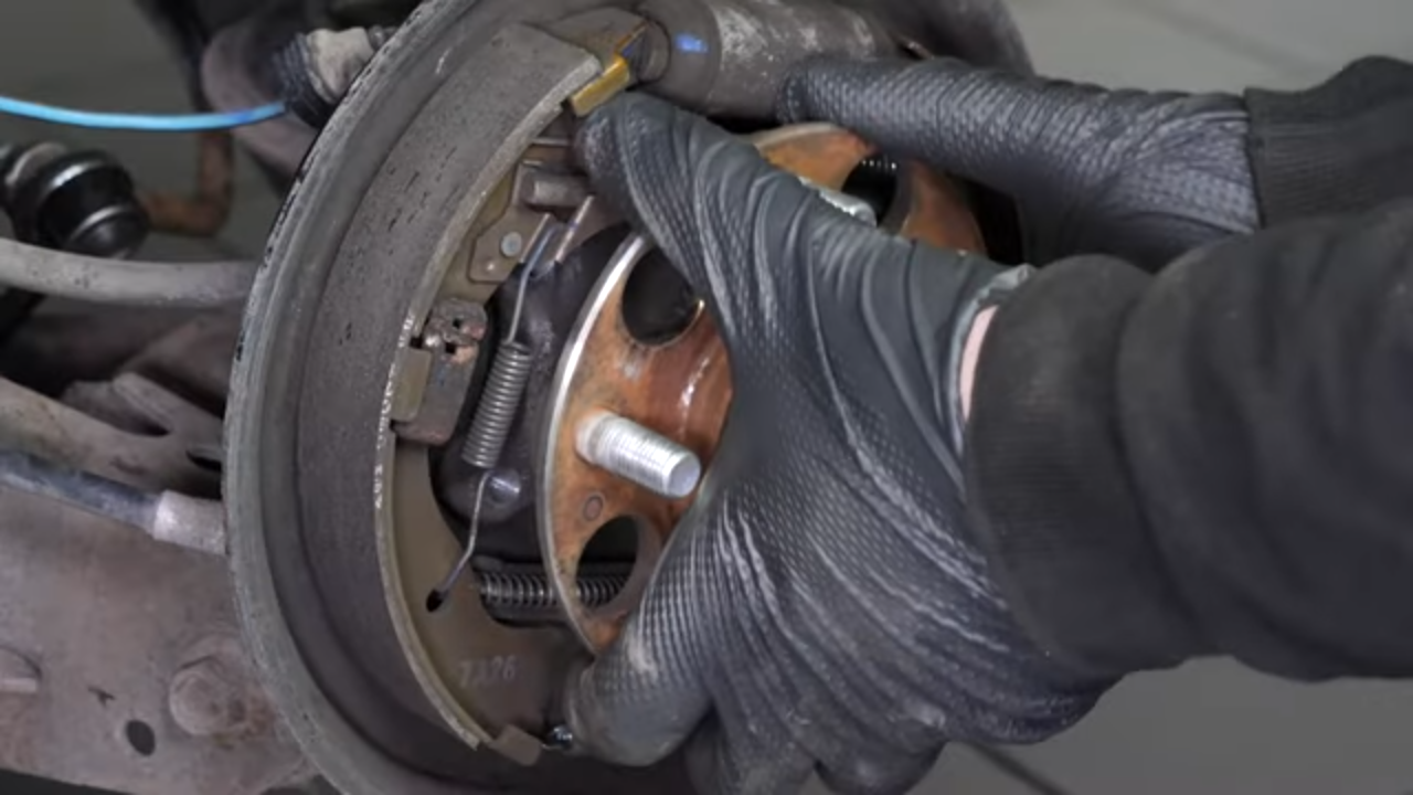 Remove the wheel hub