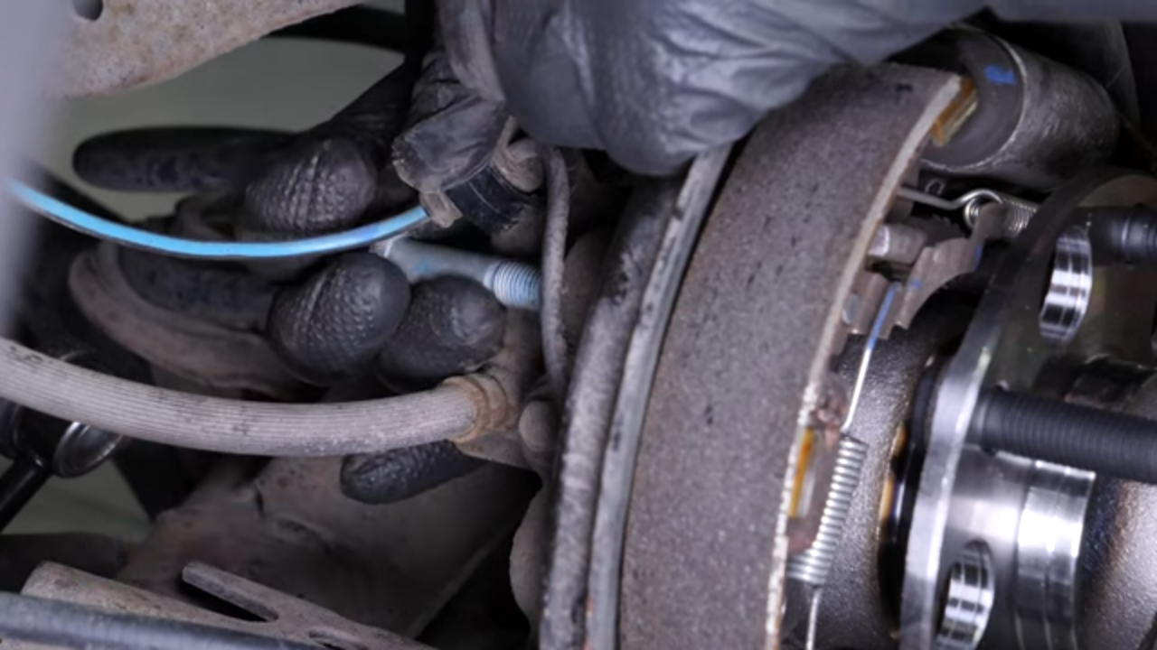 Install the wheel hub assembly