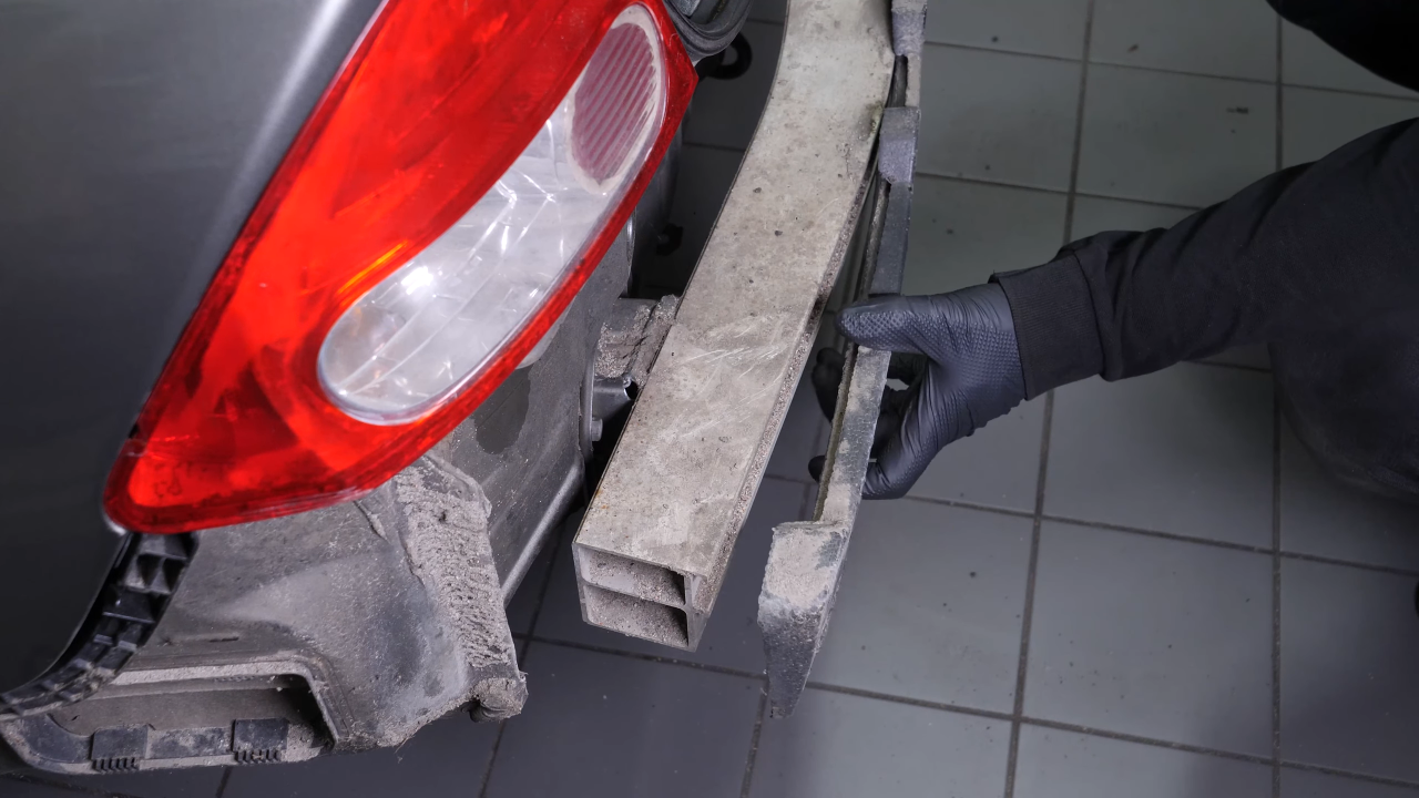 Remove the rear bumper cover