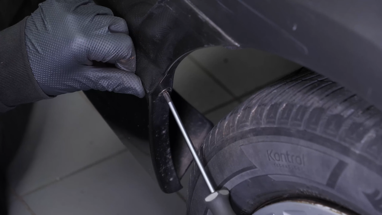 Reinstall the rear bumper cover