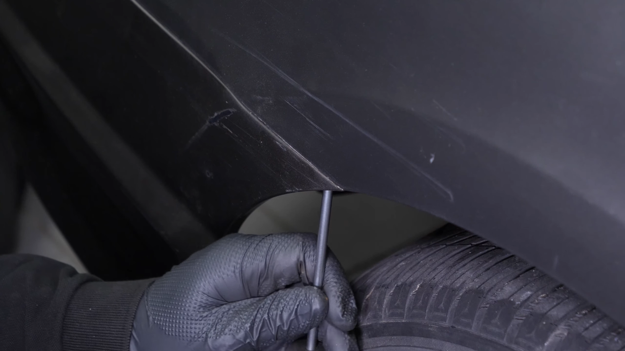 Reinstall the rear bumper cover